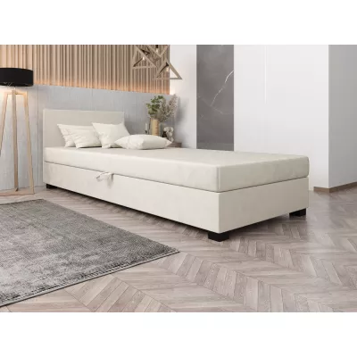 Čalúnená posteľ 80x195 HEIDI 1 - ecru