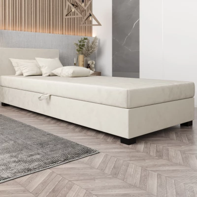 Čalúnená posteľ 100x195 HEIDI 1 - ecru