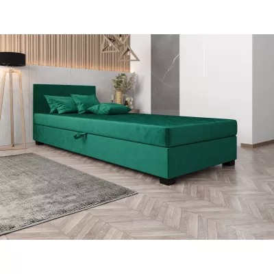 Čalúnená posteľ 80x195 HEIDI 1 - zelená