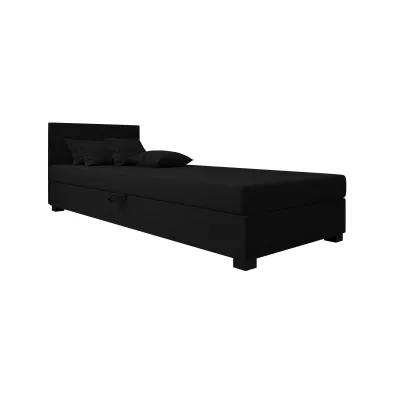 Čalúnená posteľ 80x195 HEIDI 2 - čierna