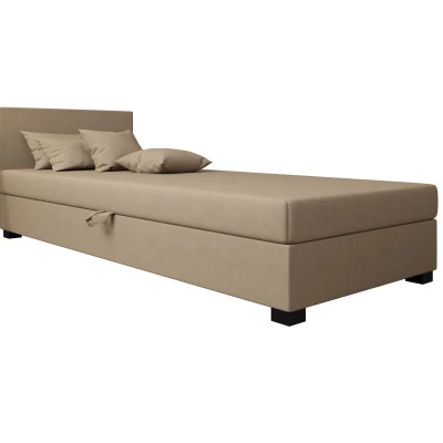 Čalúnená posteľ 90x195 HEIDI 2 - hnedá