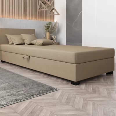 Čalúnená posteľ 100x195 HEIDI 2 - hnedá