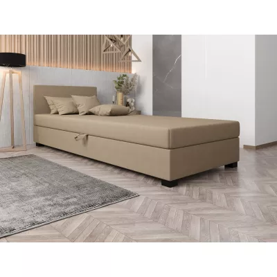 Čalúnená posteľ 110x195 HEIDI 2 - hnedá