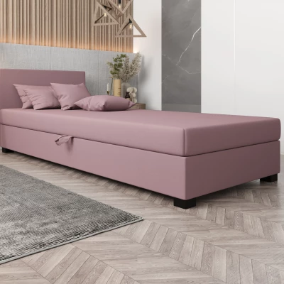 Čalúnená posteľ 80x195 HEIDI 2 - ružová