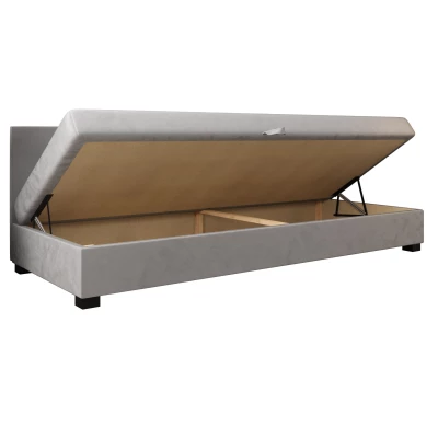 Čalúnená posteľ 90x195 HEIDI BIZ 1 - ružová / biela