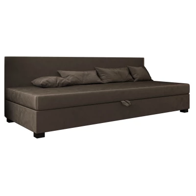 Čalúnená posteľ 80x195 HEIDI BIZ 1 - tmavo hnedá