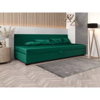 Čalúnená posteľ 80x195 HEIDI BIZ 1 - zelená