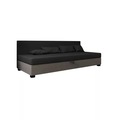 Čalúnená posteľ 90x195 HEIDI BIZ 2 - šedá / svetlo šedá