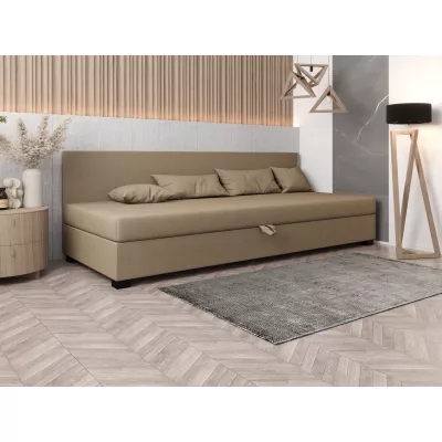 Čalúnená posteľ 80x195 HEIDI BIZ 2 - hnedá