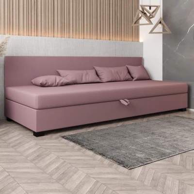 Čalúnená posteľ 90x195 HEIDI BIZ 2 - ružová