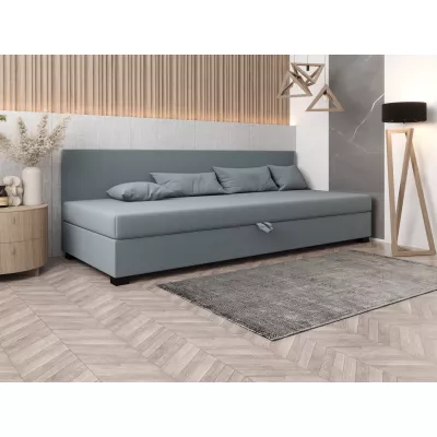 Čalúnená posteľ 80x195 HEIDI BIZ 2 - modrošedá