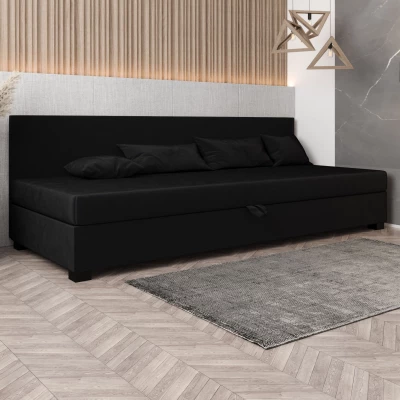 Čalúnená posteľ 110x195 HEIDI BIZ 2 - grafitová