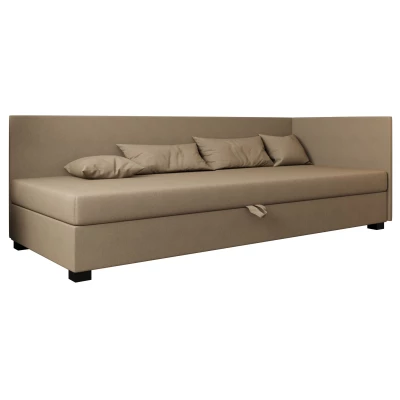 Čalúnená posteľ 80x195 HEIDI PLUS 1 - hnedá