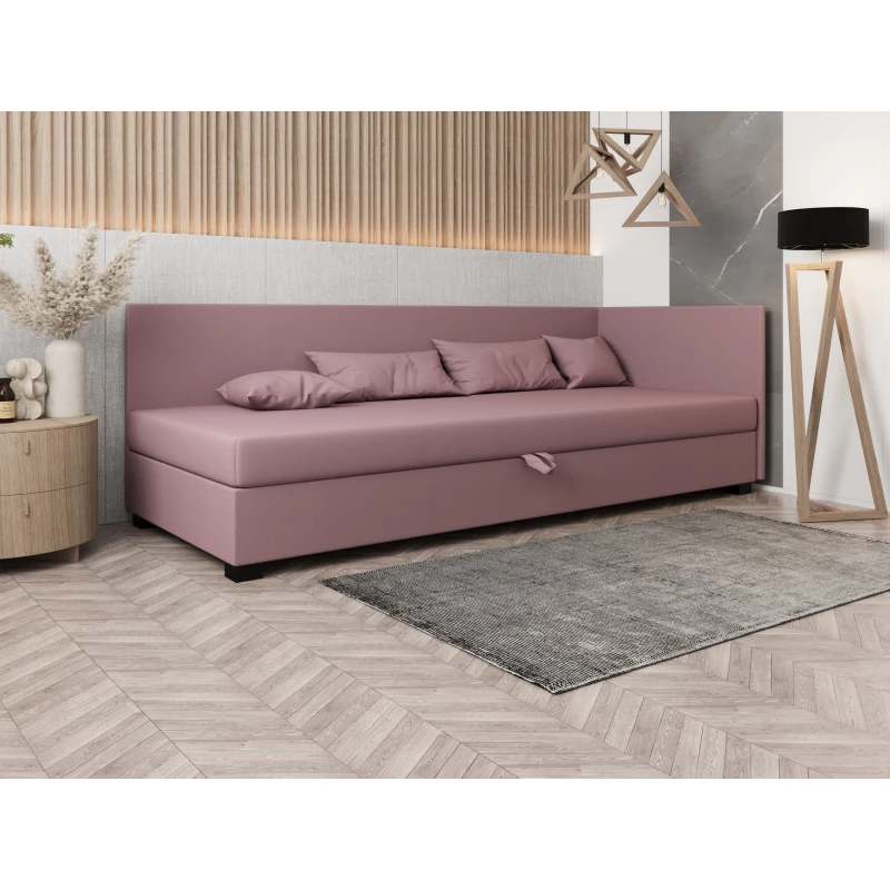 Čalúnená posteľ 80x195 HEIDI PLUS 1 - ružová