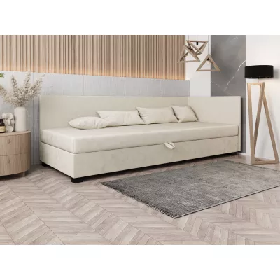 Čalúnená posteľ 80x195 HEIDI PLUS 1 - ecru