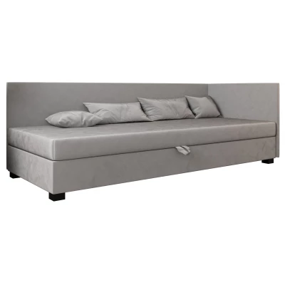 Čalúnená posteľ 80x195 HEIDI PLUS 1 - svetlo šedá