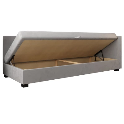 Čalúnená posteľ 120x195 HEIDI PLUS 1 - grafitová