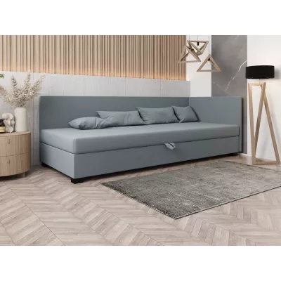 Čalúnená posteľ 100x195 HEIDI PLUS 2 - modrošedá