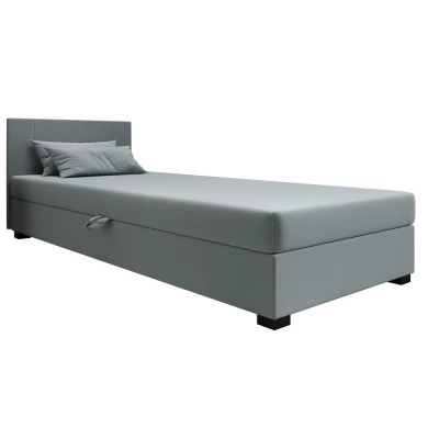 Čalúnená jednolôžková posteľ 80x195 ARIADNA 1 - modrošedá