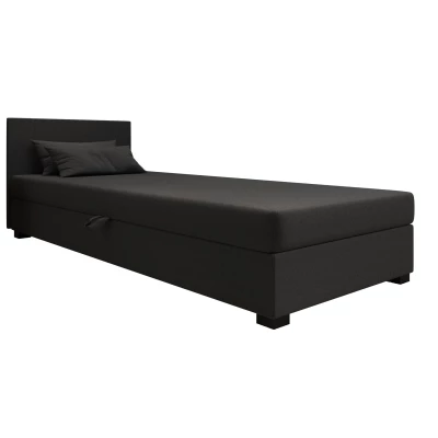 Čalúnená jednolôžková posteľ 80x195 ARIADNA 2 - šedá