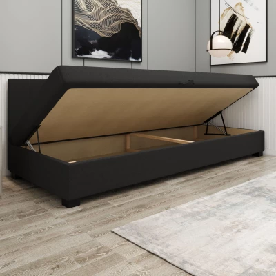 Čalúnená jednolôžková posteľ 110x195 ARIADNA BIZ 1 - ružová