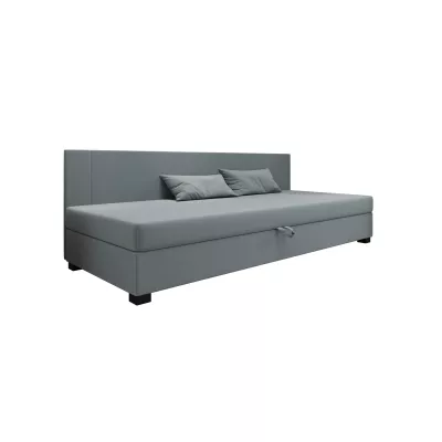 Čalúnená jednolôžková posteľ 120x195 ARIADNA BIZ 1 - modrošedá
