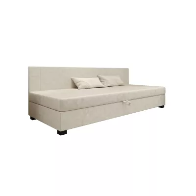 Čalúnená jednolôžková posteľ 100x195 ARIADNA BIZ 1 - ecru