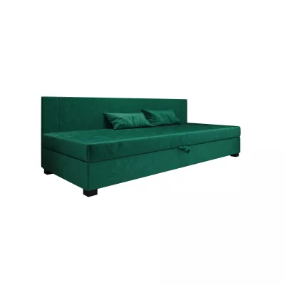 Čalúnená jednolôžková posteľ 100x195 ARIADNA BIZ 1 - zelená