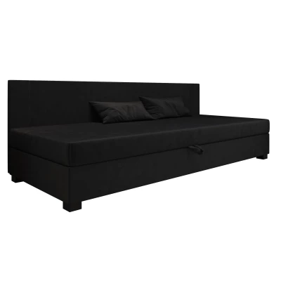 Čalúnená jednolôžková posteľ 100x195 ARIADNA BIZ 1 - grafitová