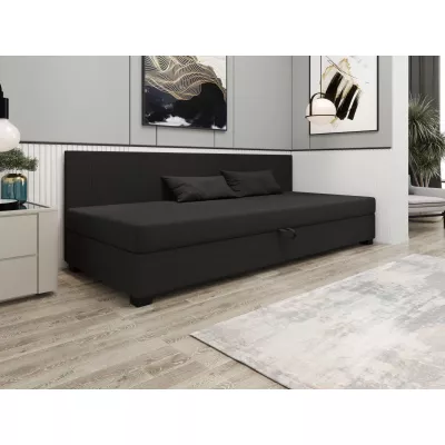 Čalúnená jednolôžková posteľ 110x195 ARIADNA BIZ 2 - šedá