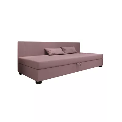 Čalúnená jednolôžková posteľ 100x195 ARIADNA BIZ 2 - ružová