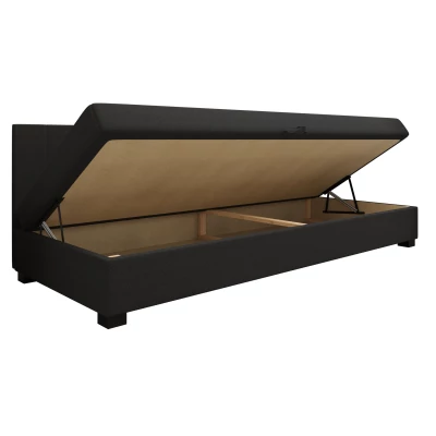 Čalúnená jednolôžková posteľ 100x195 ARIADNA BIZ 2 - zelená