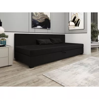 Čalúnená jednolôžková posteľ 80x195 ARIADNA BIZ 2 - grafitová