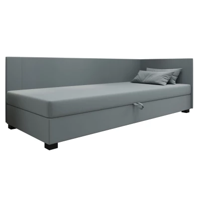 Čalúnená jednolôžková posteľ 80x195 ARIADNA PLUS 1 - modro šedá