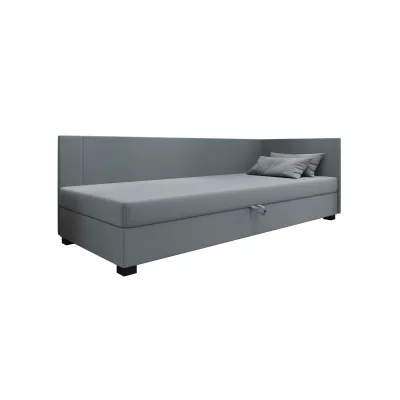 Čalúnená jednolôžková posteľ 80x195 ARIADNA PLUS 1 - modro šedá