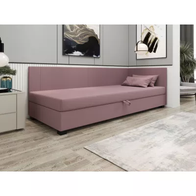 Čalúnená jednolôžková posteľ 80x195 ARIADNA PLUS 2 - ružová