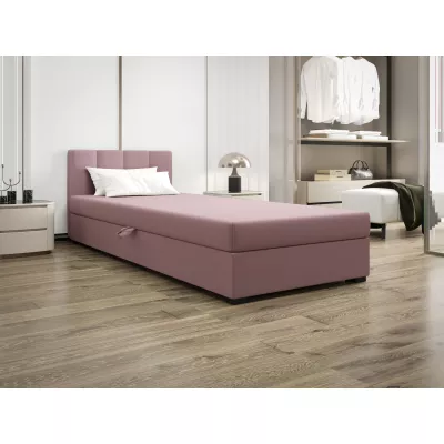 Jednolôžková posteľ 110x195 MANKA 1 - ružová
