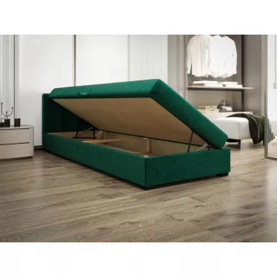 Jednolôžková posteľ 120x195 MANKA 1 - svetlo šedá