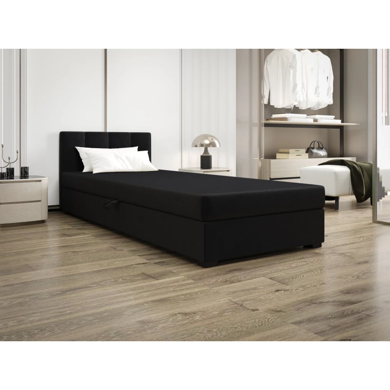 Jednolôžková posteľ 80x195 MANKA 1 - grafitová