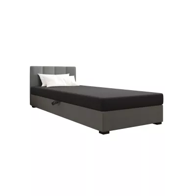 Jednolôžková posteľ 120x195 MANKA 2 - šedá / svetlo šedá