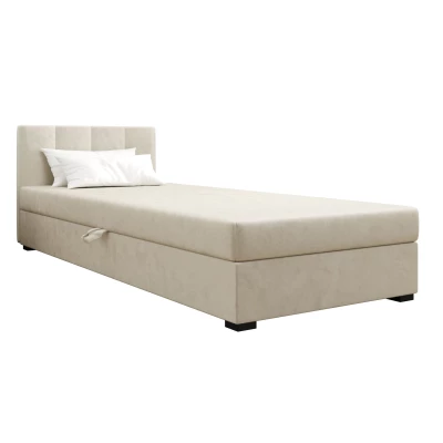 Jednolôžková posteľ 120x195 MANKA 2 - ecru