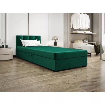 Jednolôžková posteľ 110x195 MANKA 2 - zelená