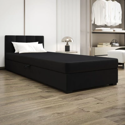 Jednolôžková posteľ 120x195 MANKA 2 - grafitová