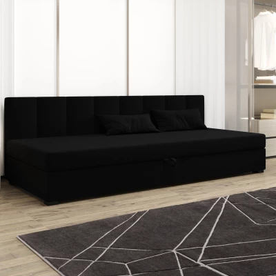 Jednolôžková posteľ 80x195 MANKA BIZ 1 - čierna