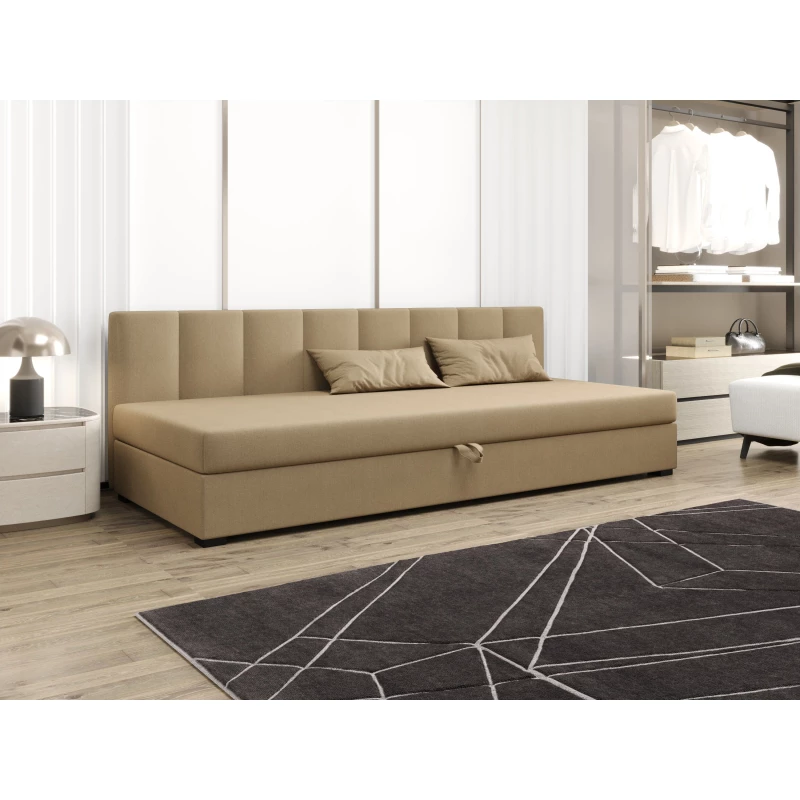 Jednolôžková posteľ 80x195 MANKA BIZ 1 - hnedá