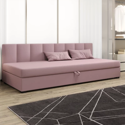 Jednolôžková posteľ 80x195 MANKA BIZ 1 - ružová