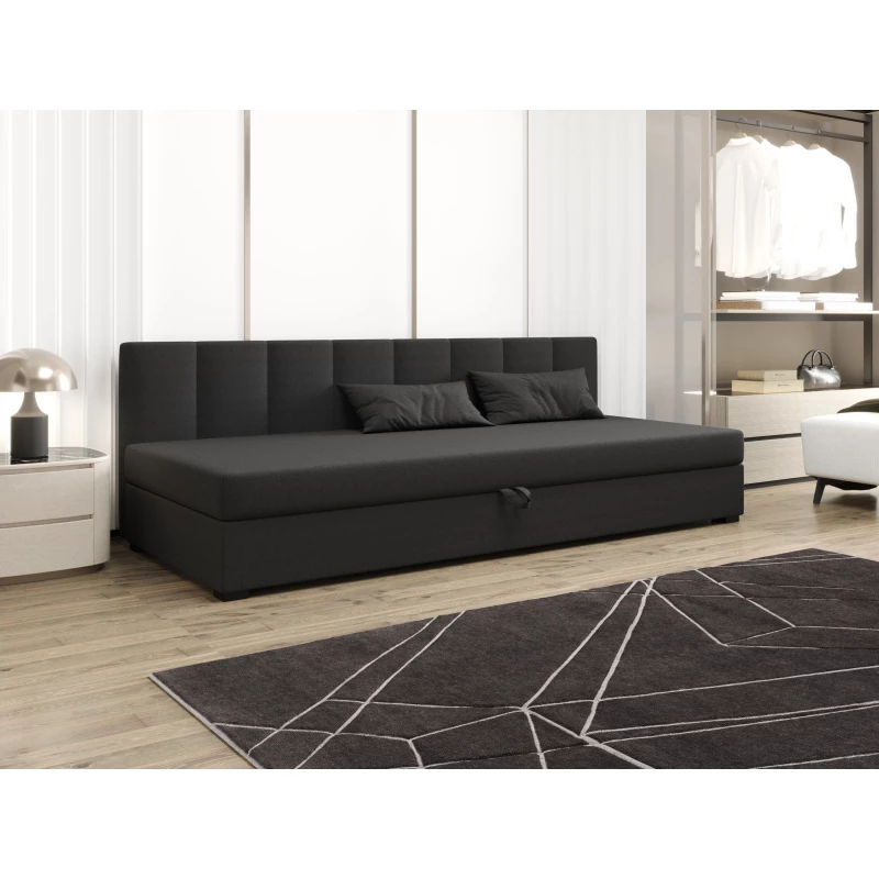 Jednolôžková posteľ 90x195 MANKA BIZ 2 - šedá