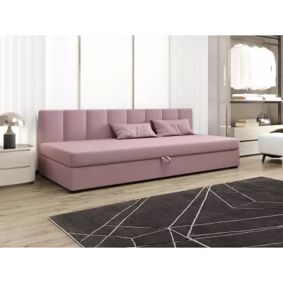 Jednolôžková posteľ 90x195 MANKA BIZ 2 - ružová