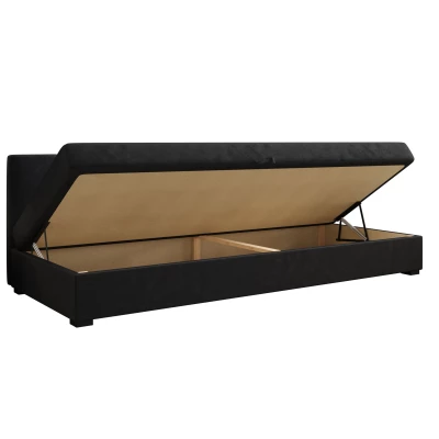 Jednolôžková posteľ 80x195 MANKA BIZ 2 - tmavo hnedá