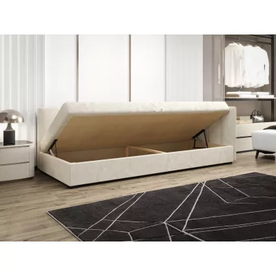 Jednolôžková posteľ 80x195 MANKA PLUS 1 - čierna